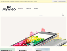 Tablet Screenshot of mywigo.com